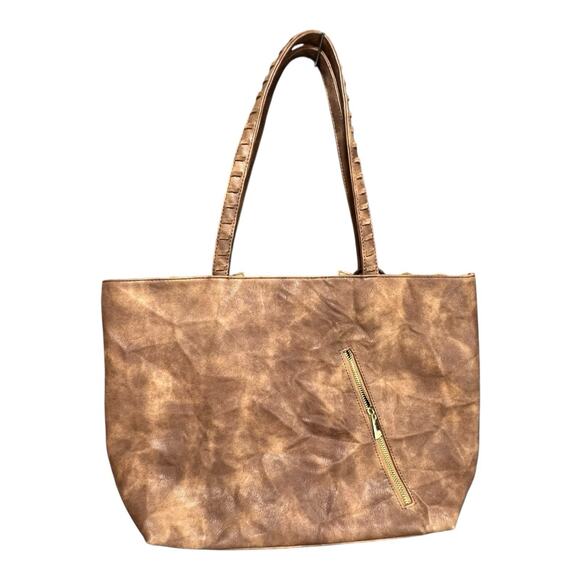 Catchfly Mandala Filigree Concealed Carry Handbag Shoulder Tote Boho Tassel Tan - Picture 4 of 16